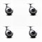 Service Caster 2.5 Inch Bright Chrome Metal Ball Caster - Top Plate -, 4PK SCC-TP01S25-DCS-BC-TP2-4 - alternate 1